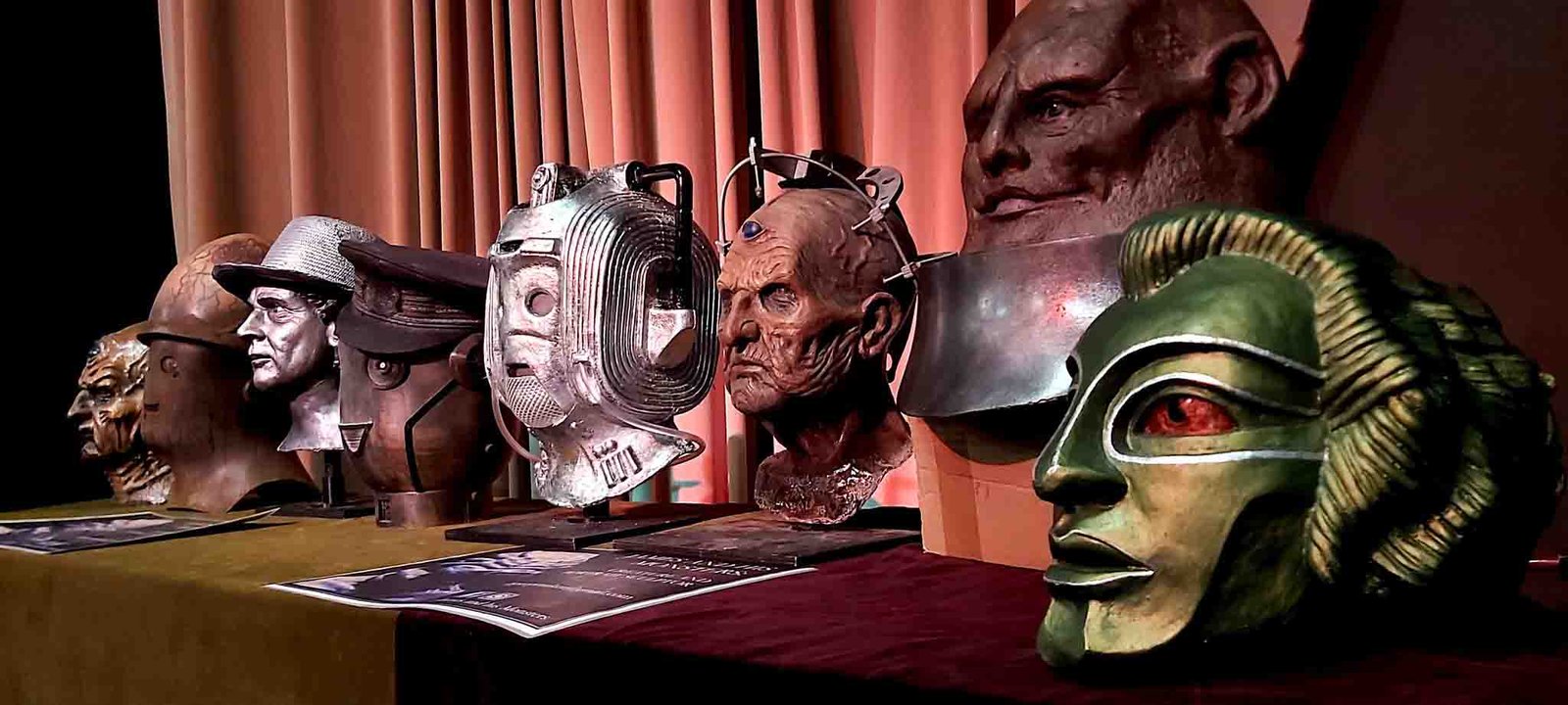 James and his Monsters display